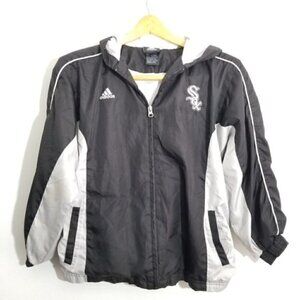 4/$25 Adidas Chicago SOX Black Gray Hooded